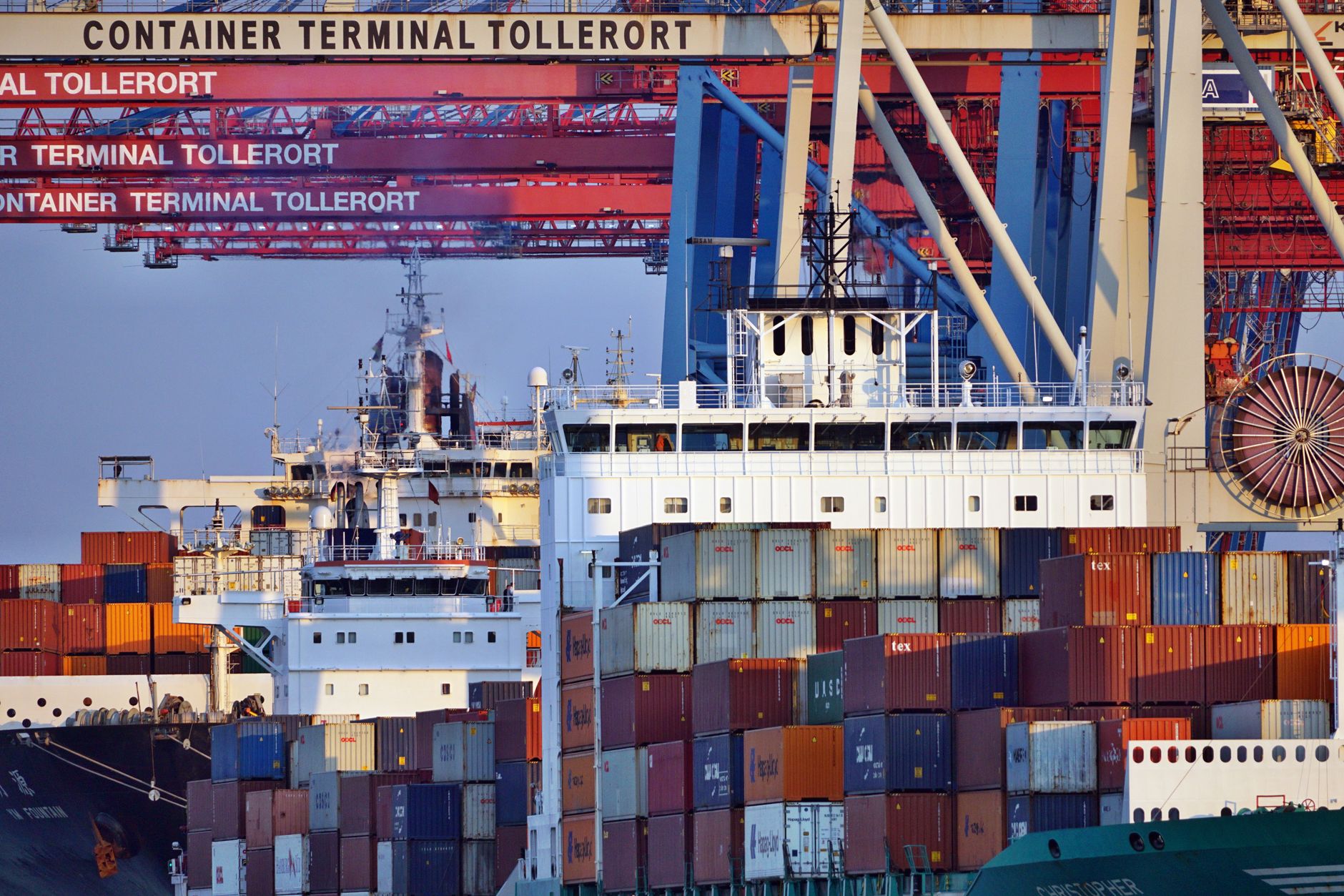 Global trading logistics ports